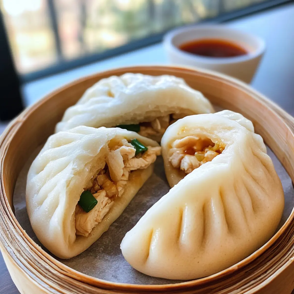 Fluffige & Saftige Hühnchen Bao