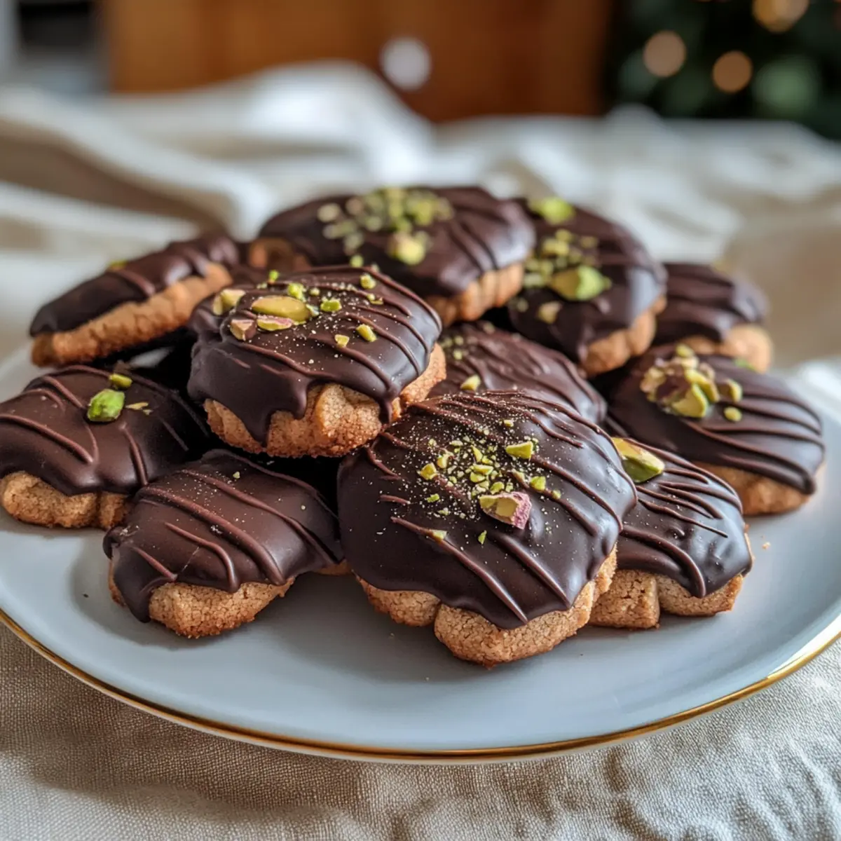 Schokoladen Spritzgebäck