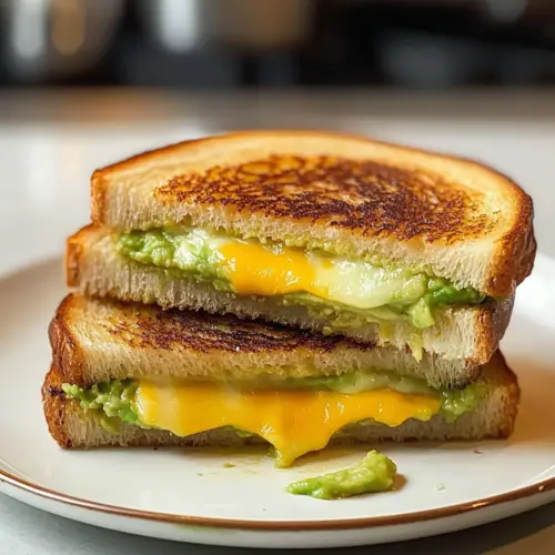 Avocado Gegrillter Käse