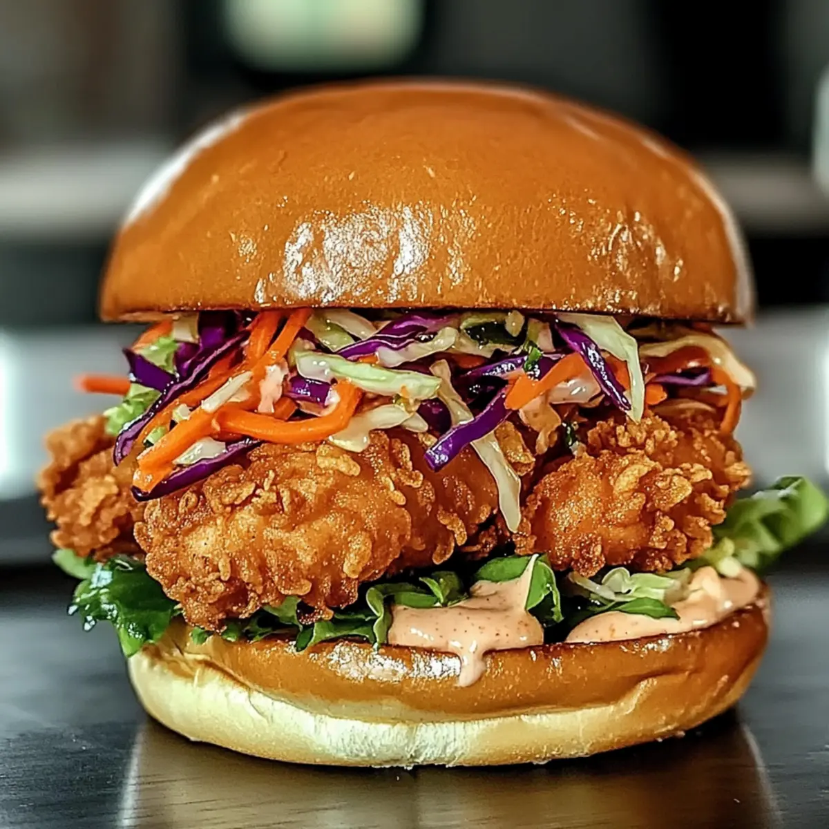 Frittierte Hähnchenbrötchen