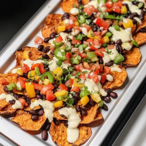 Süßkartoffel Nachos