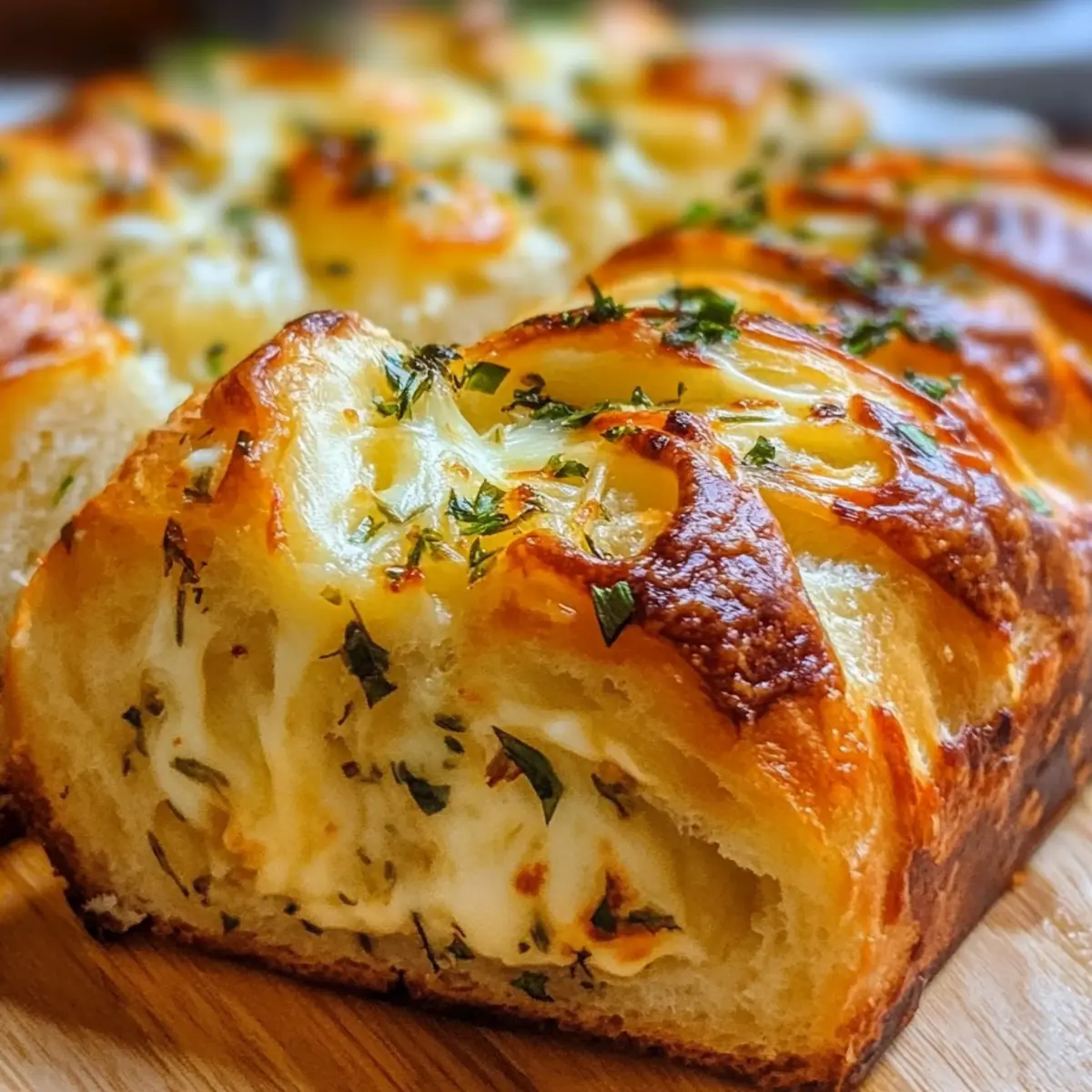 Wirbelnder Knoblauch Kräuter