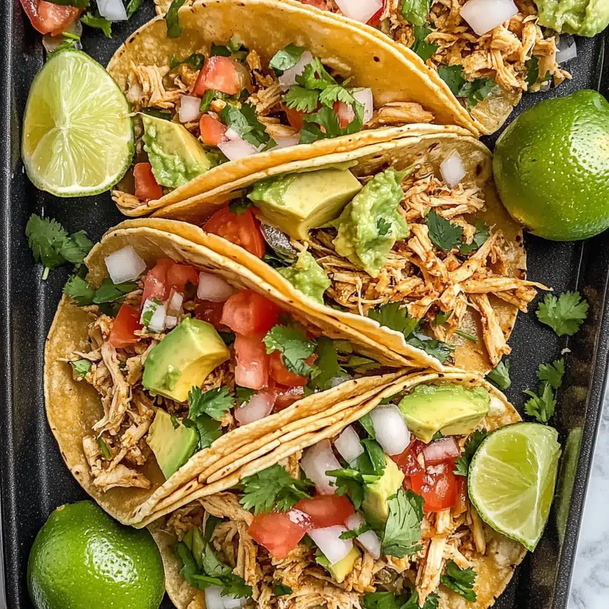 Hühnchen Tacos