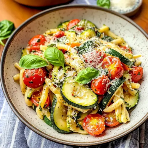 Tomaten-Zucchini-Pasta