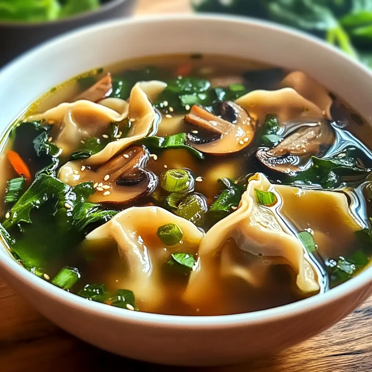 Asiatische Teigtaschen Potstickers