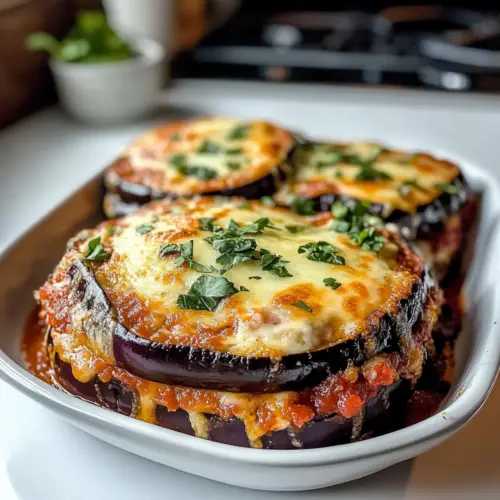 Gebackene Auberginen-Parmesan