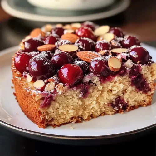 Kirschen Mandelkuchen