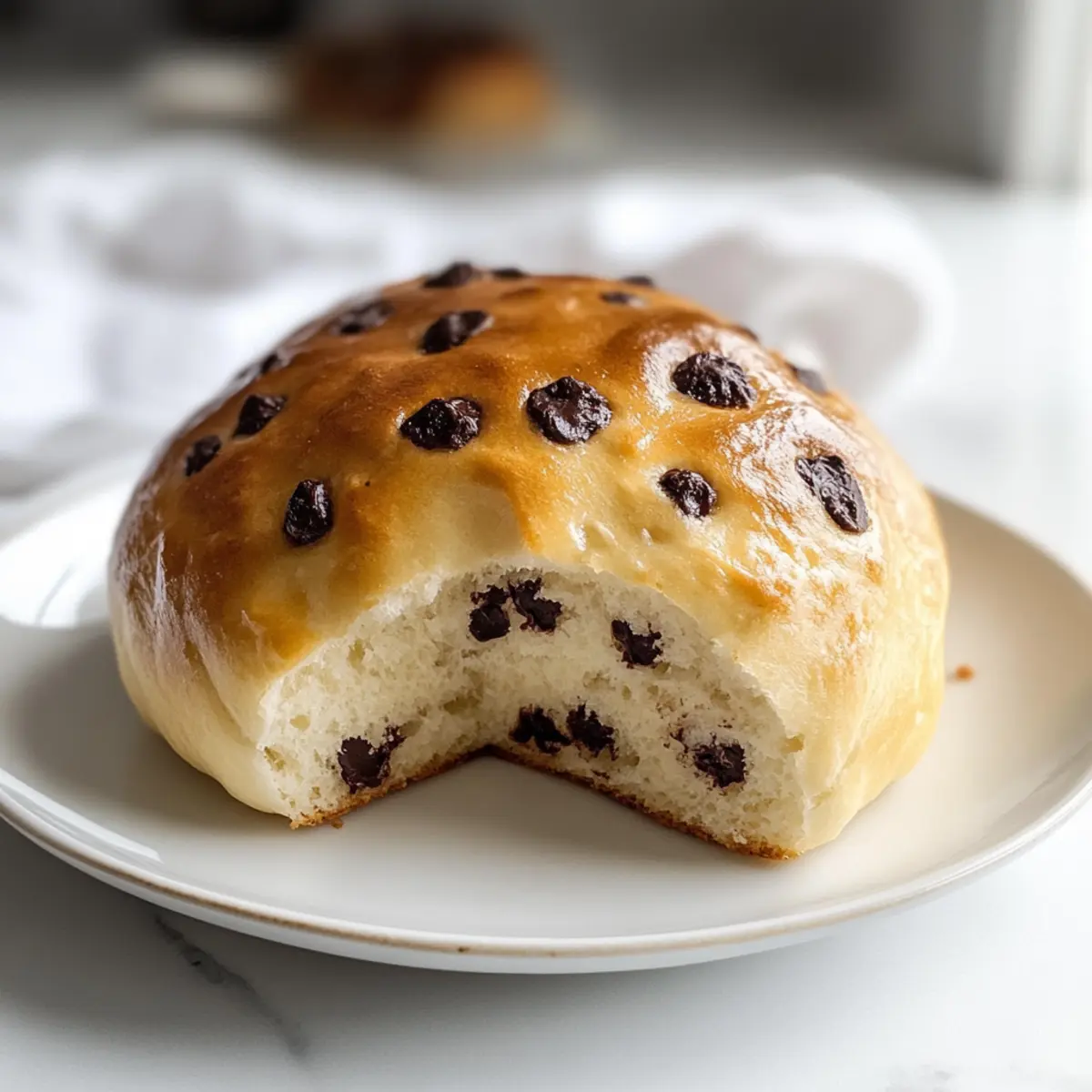 Schokoladenstückchen Milchbrötchen