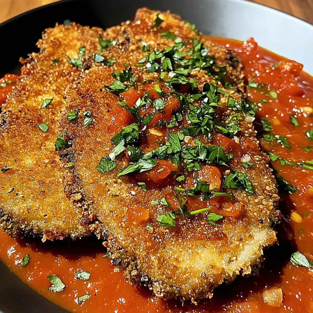 Auberginen-Schnitzel