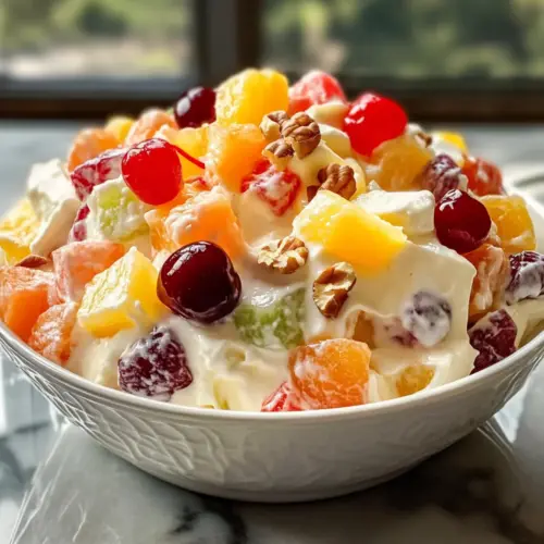 Gefrorener Obstsalat