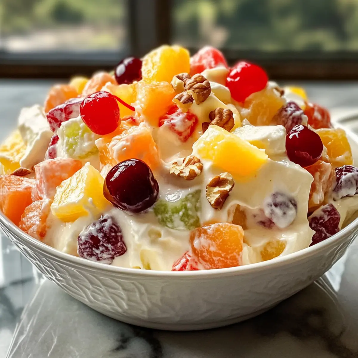 Gefrorener Obstsalat