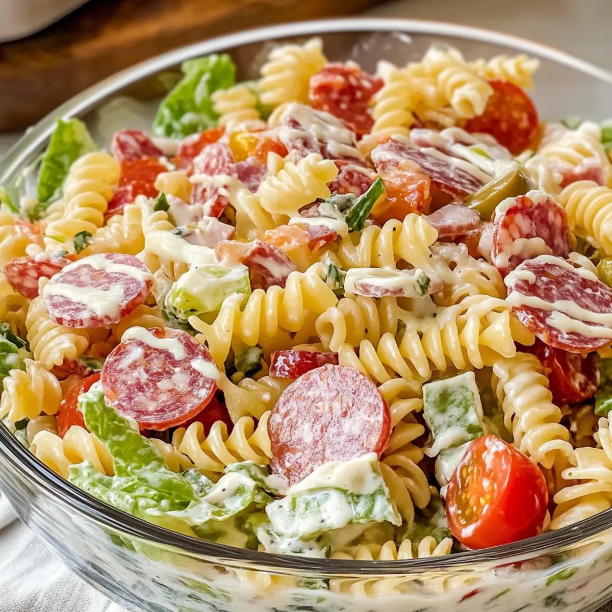 Grinder Pasta Salat