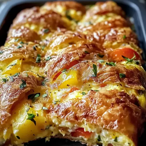 Schinken-Käse-Croissants