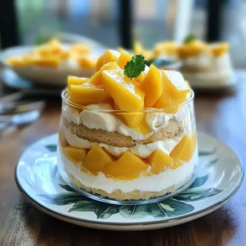 Mango Tiramisu