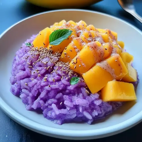 Mango Ube Klebreis