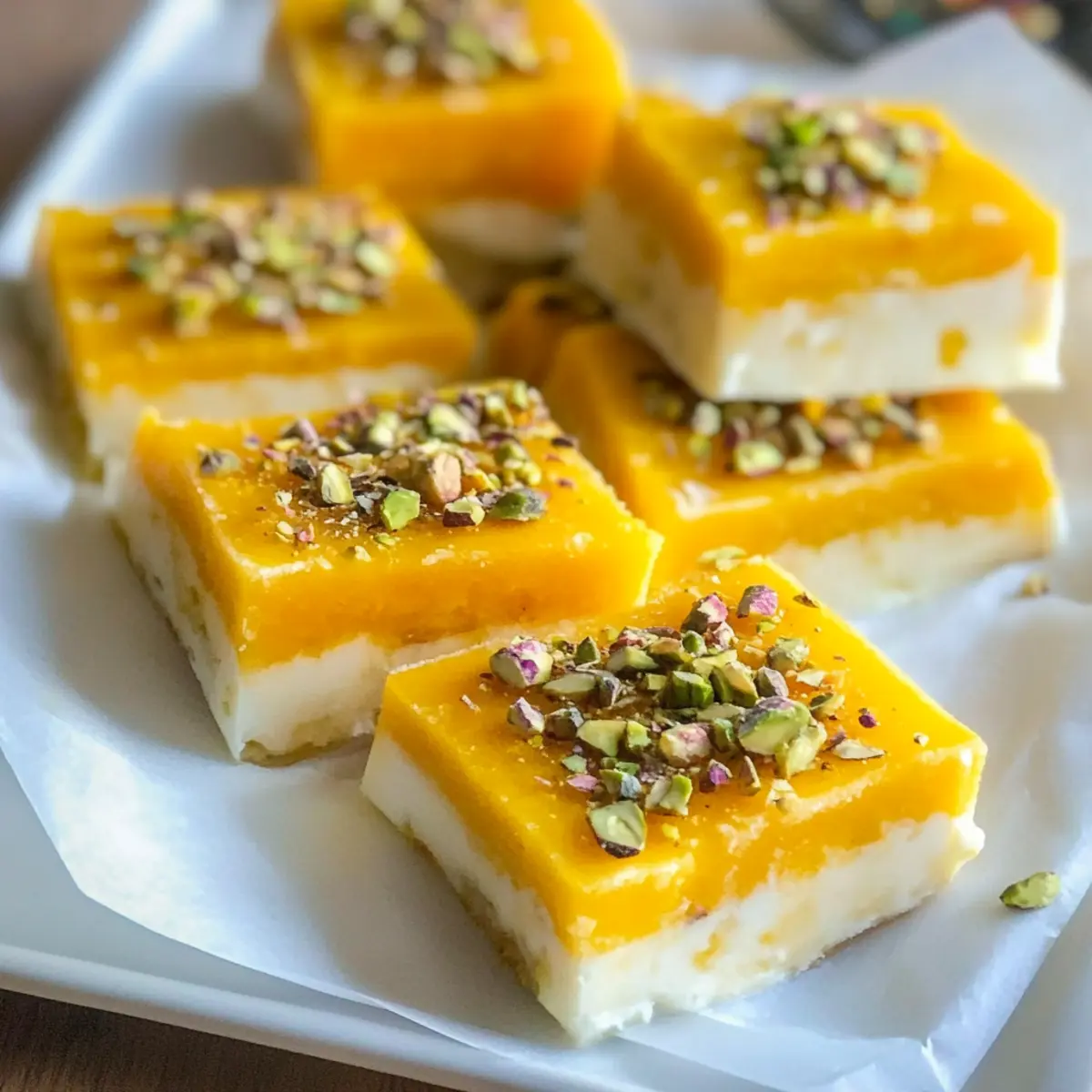 Mango-Joghurt-Riegel