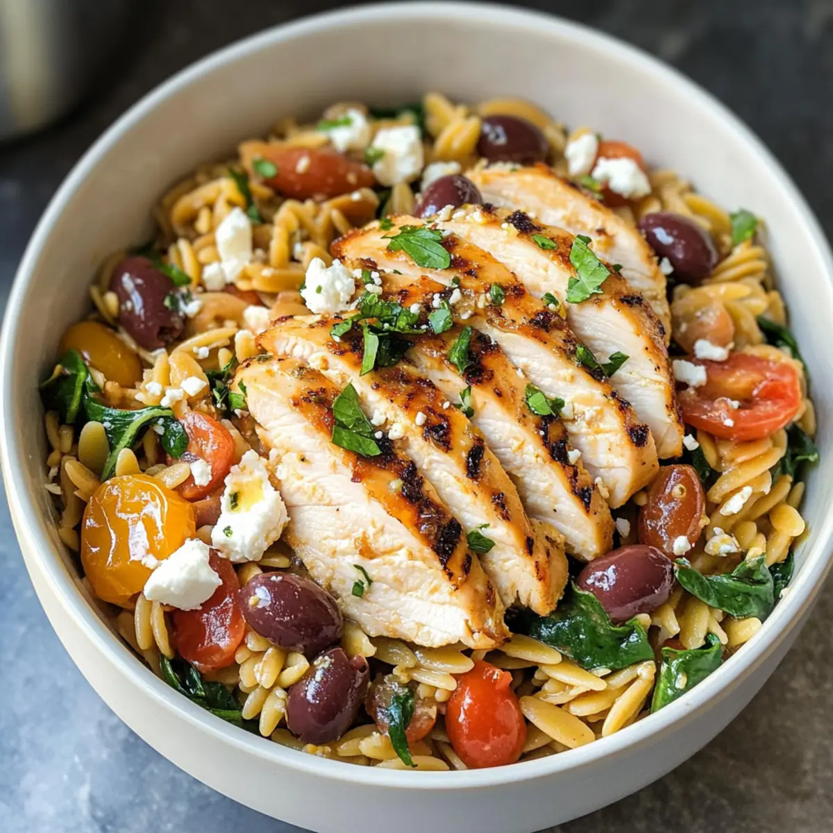 Mediterrane Hähnchen