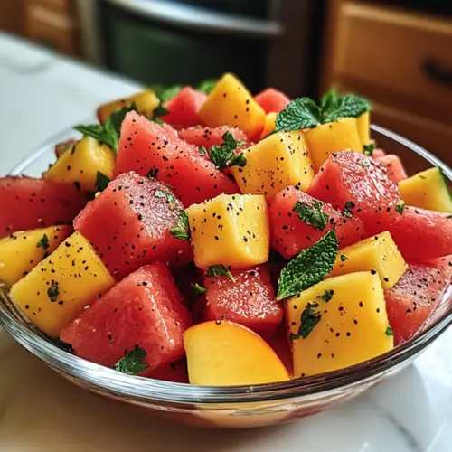 Pfirsich Wassermelone