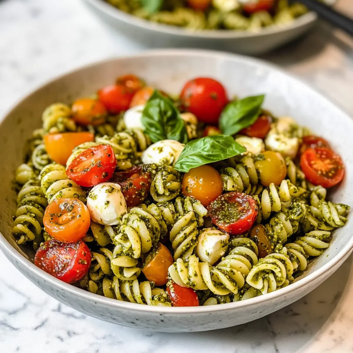 Pesto Nudelsalat
