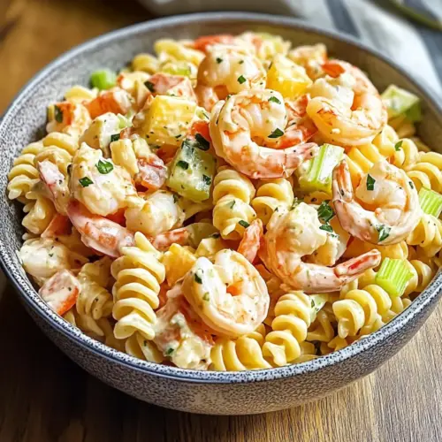 Meeresfrüchte-Pasta-Salat