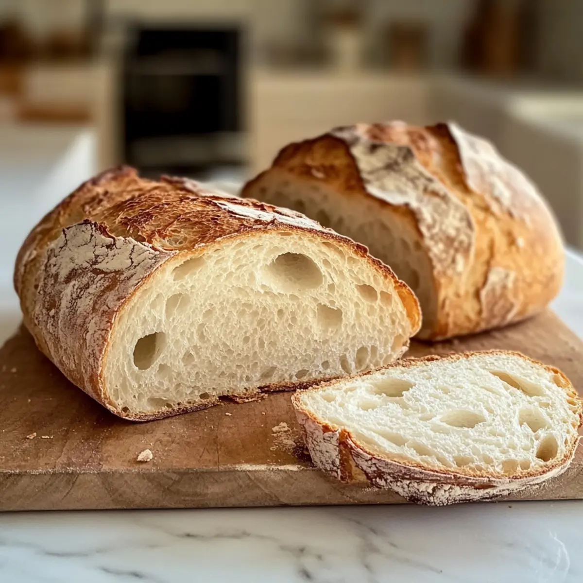 Sauerteigabfälle französisches Brot