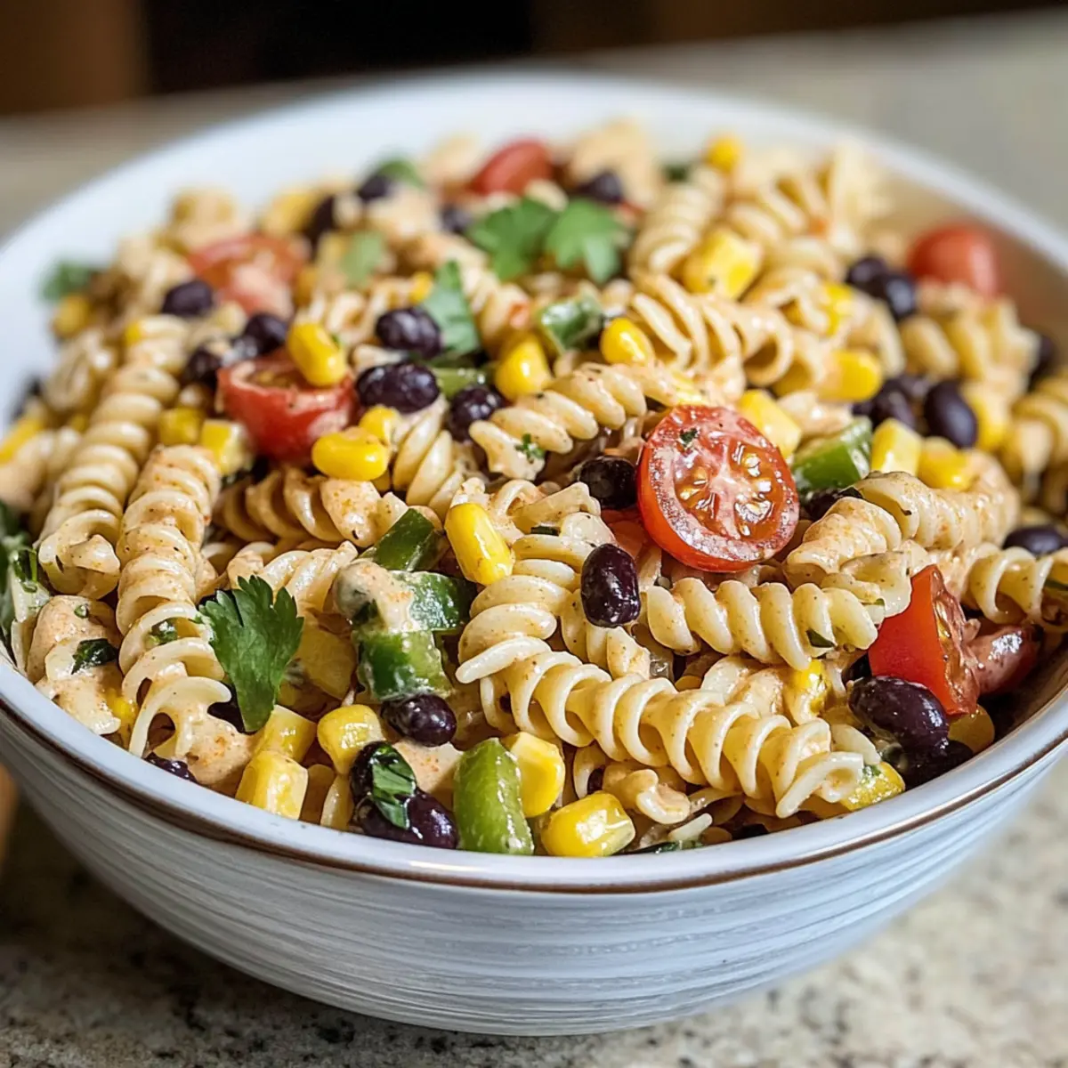 Südwestliche Nudelsalat