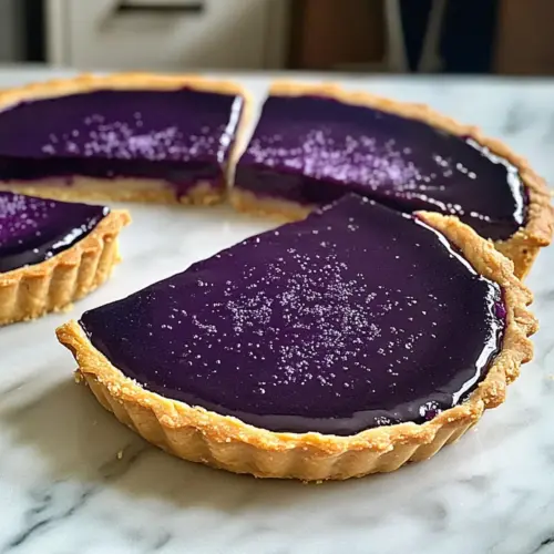 Heidelbeer-Ganache-Tarte