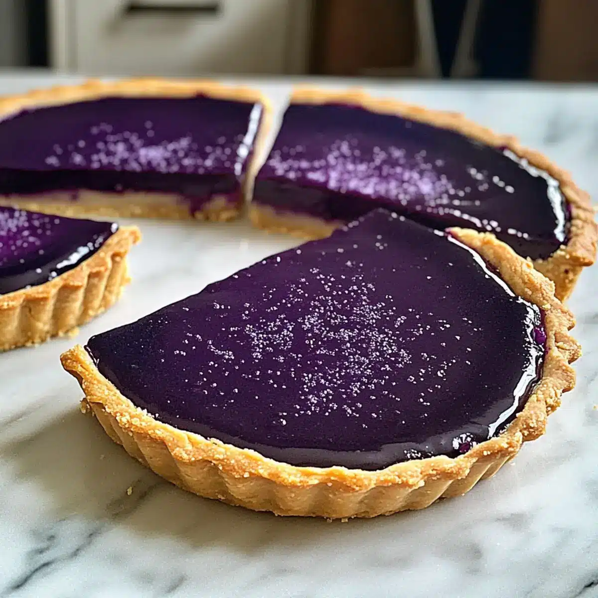 Heidelbeer-Ganache-Tarte