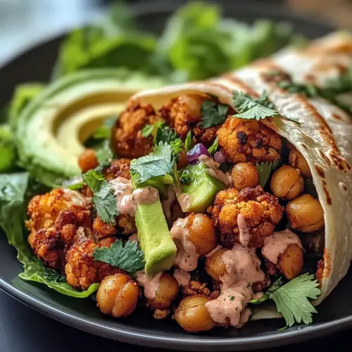 Blumenkohl Wrap