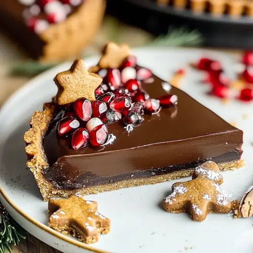 Lebkuchen-Schokoladentarte