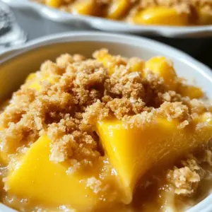 Mango-Streuselkuchen