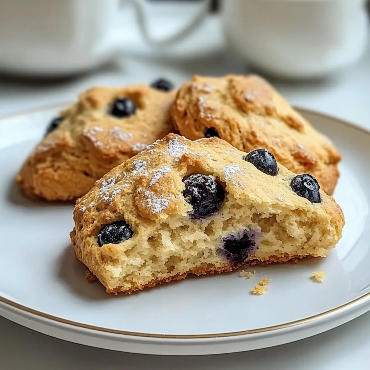 Mandelmehl Scones