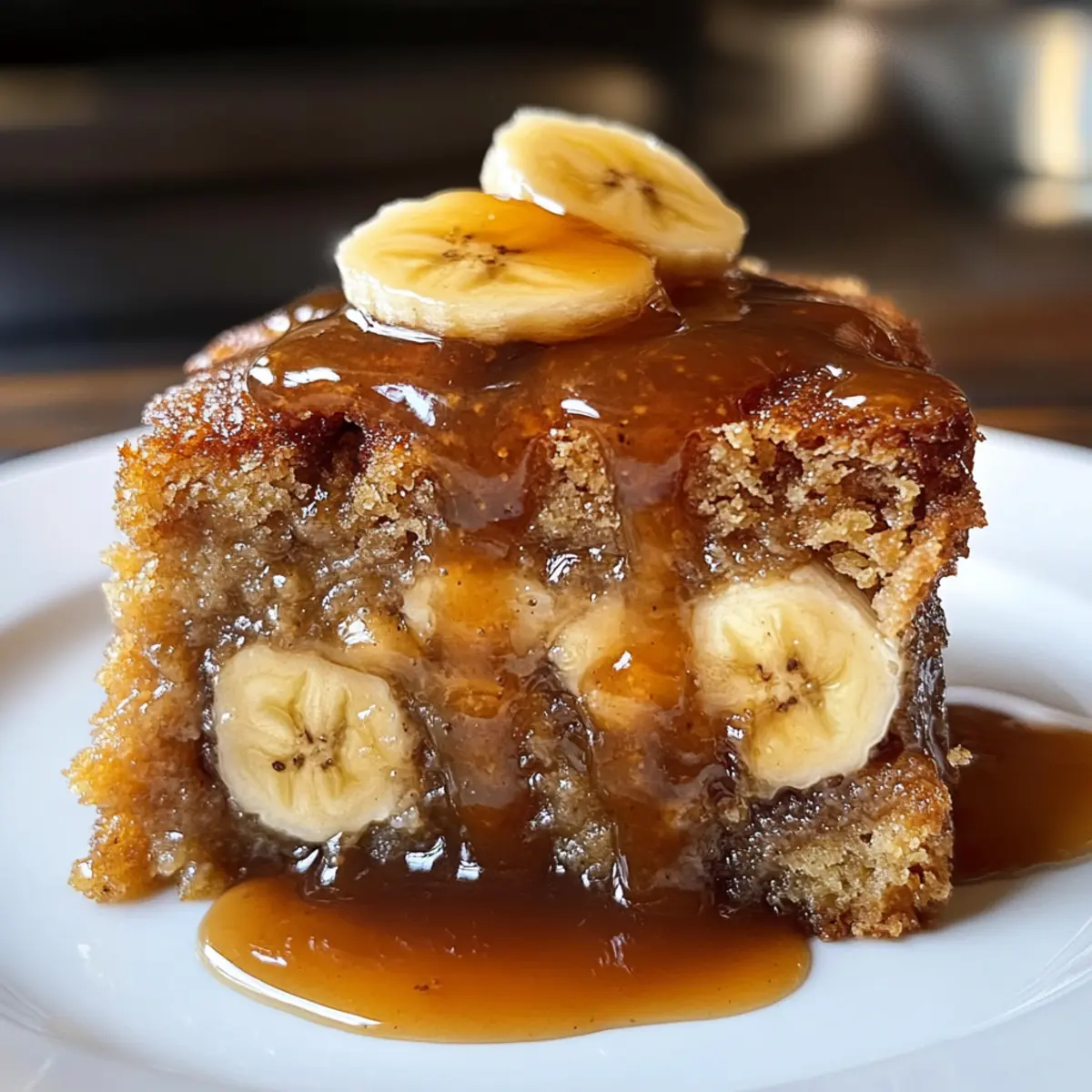 Bananenbrotpudding