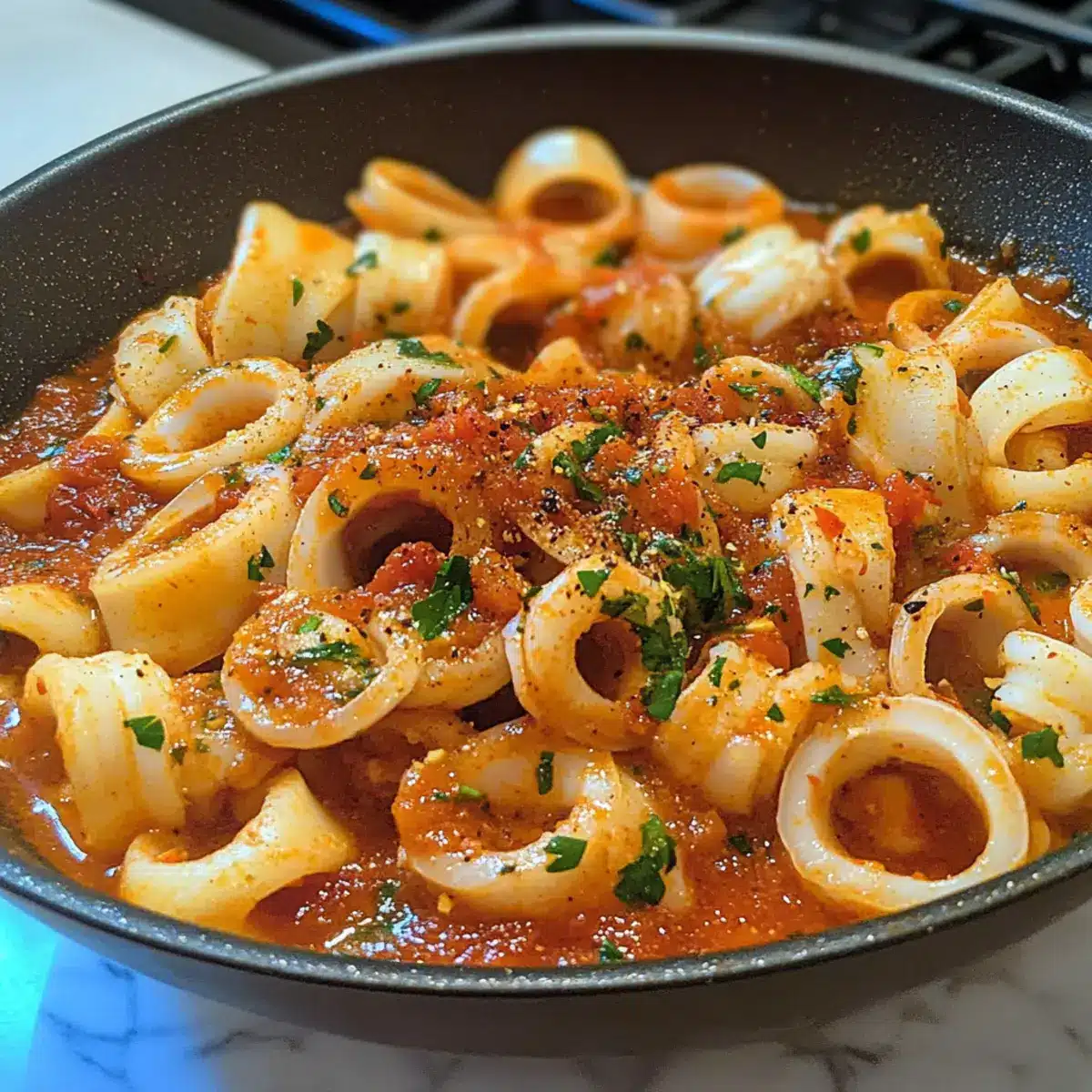 Tintenfisch Fra Diavolo