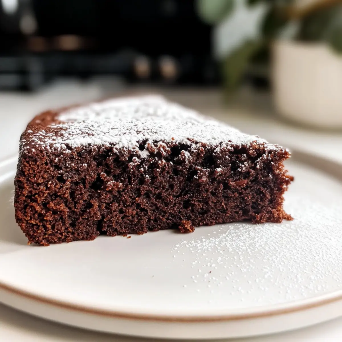 Schokoladen-Olivenöl-Kuchen