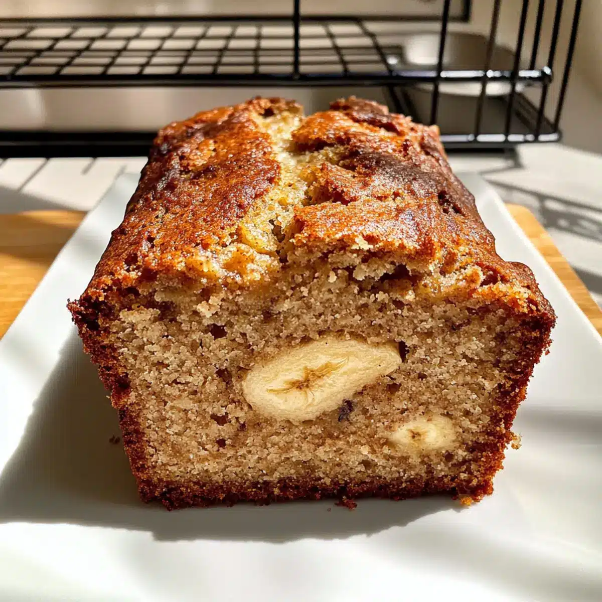 Hüttenkäse Bananenbrot