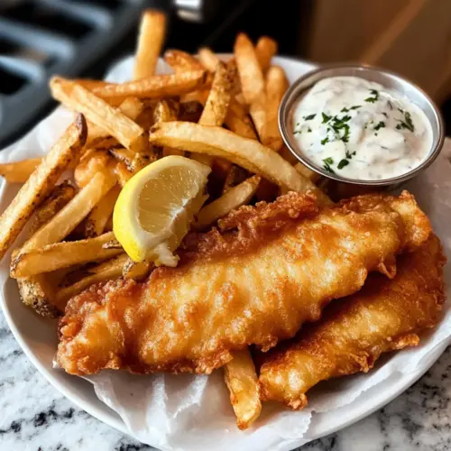 Fisch und Pommes frites