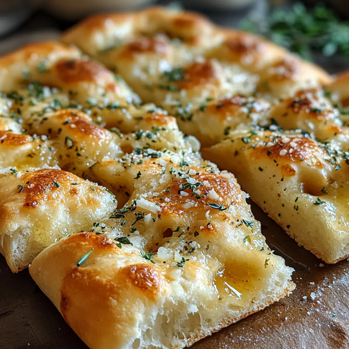 Focaccia-Brot