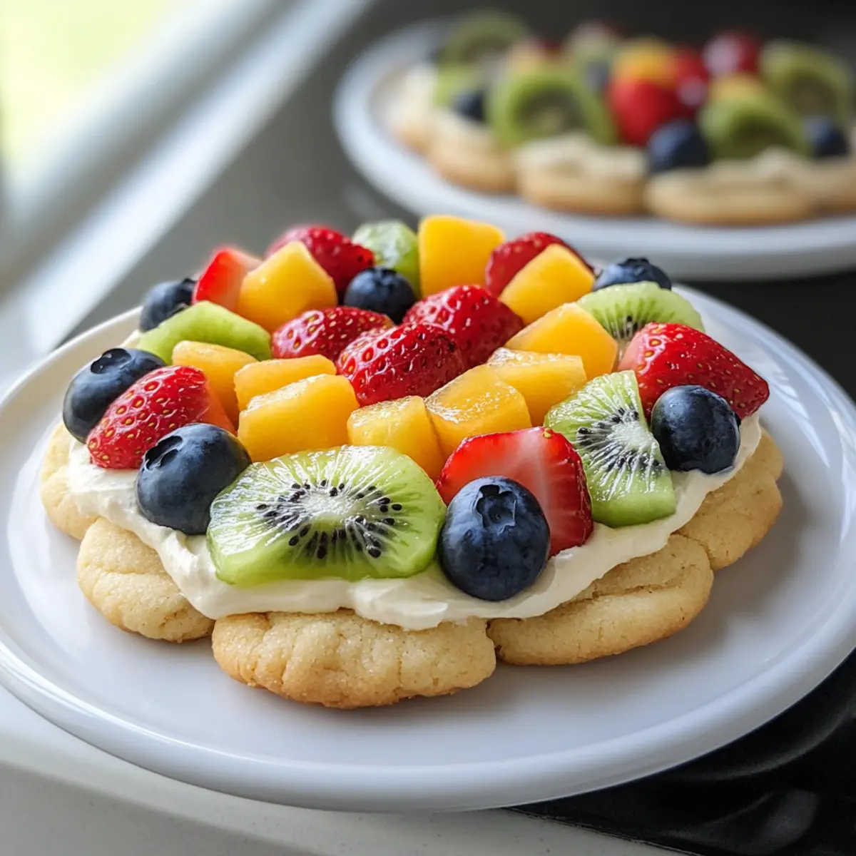 Frucht-Pizza-Kekse