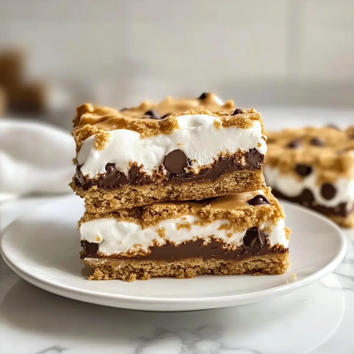 Glutenfreie S’mores Riegel