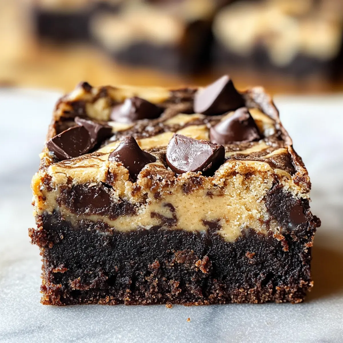 Griechischer Joghurt Blondie Brownies