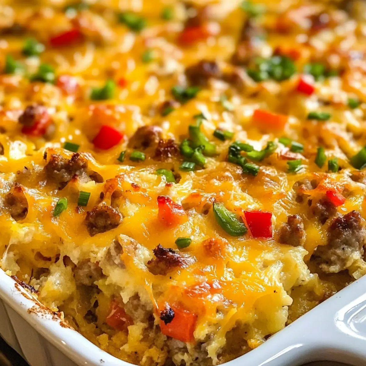 Hashbrown Frühstücksauflauf