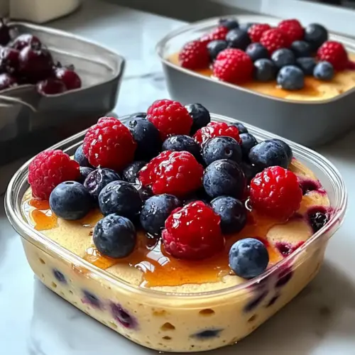 Hohe Protein Pfannkuchen Schalen