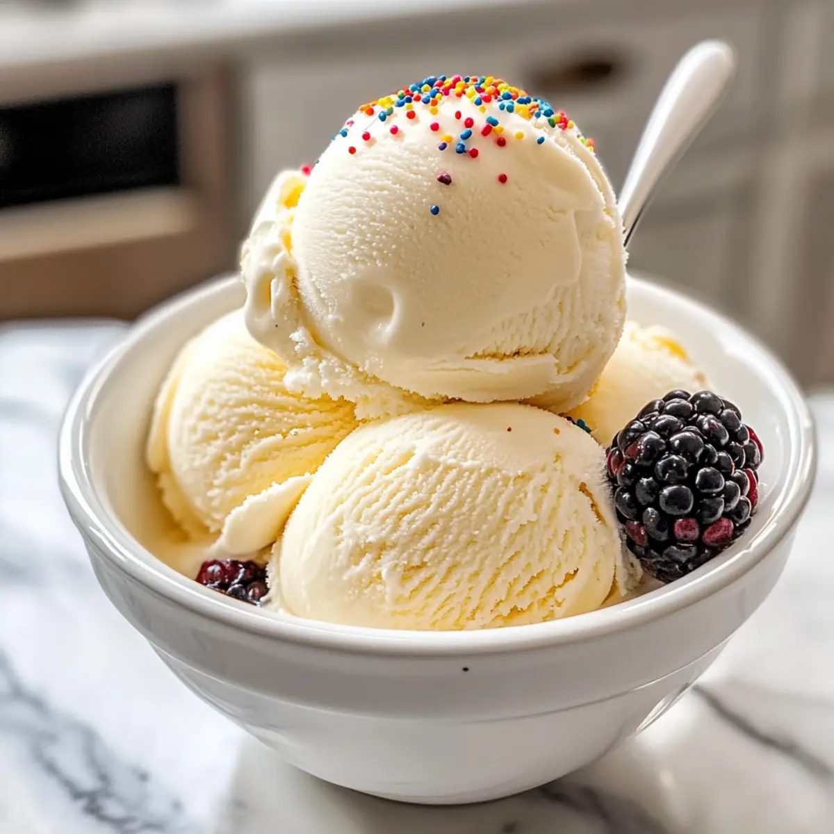 Hausgemachtes Eis