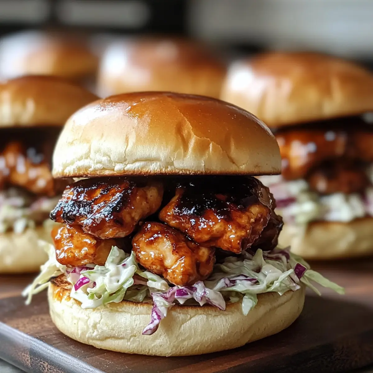 Honig Chipotle Hühnchen Slider