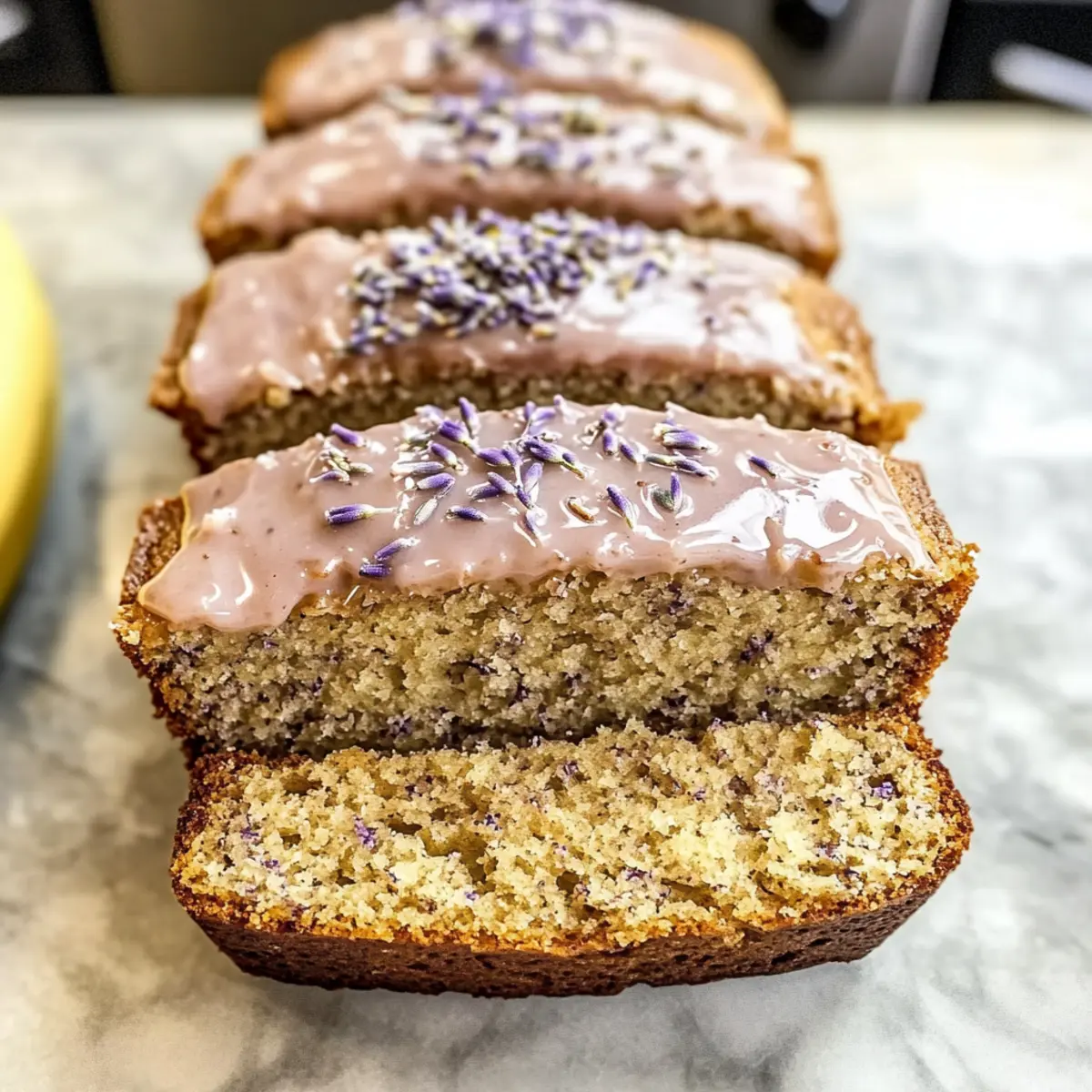 Lavendel Bananenbrot