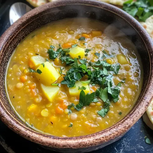 Libanesische Linsensuppe