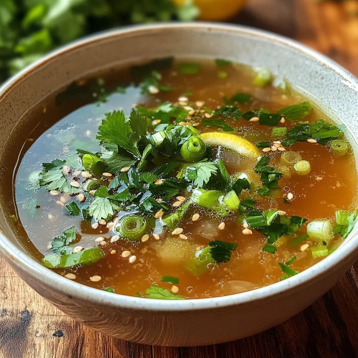 Miso-Ingwer-Zitrone