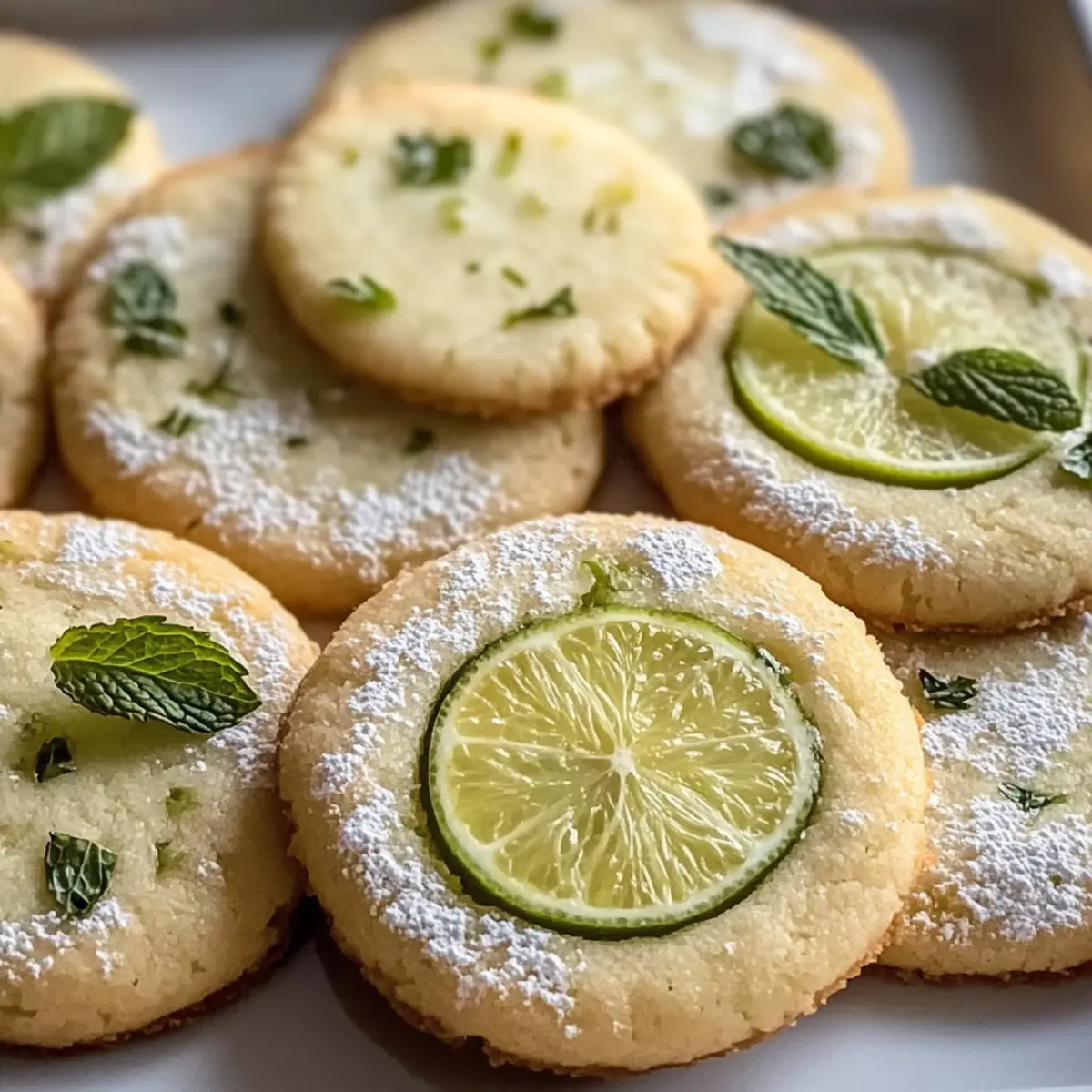 Mojito Zuckerkekse