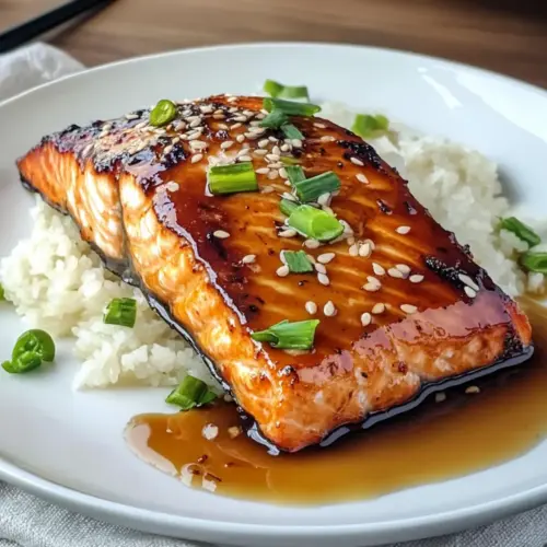 Orangen-Teriyaki-Lachs